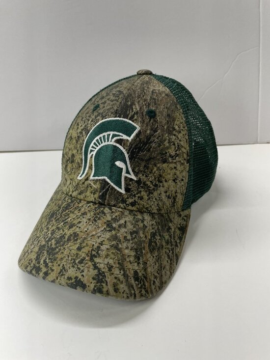 Captivating Other - Vintage Captivating Headwear Green Mesh Camp Michigan State Hat